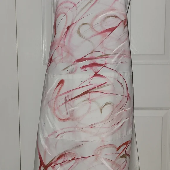 Custom Painted Wearable Art Apron #1501 - Picture 2 of 6